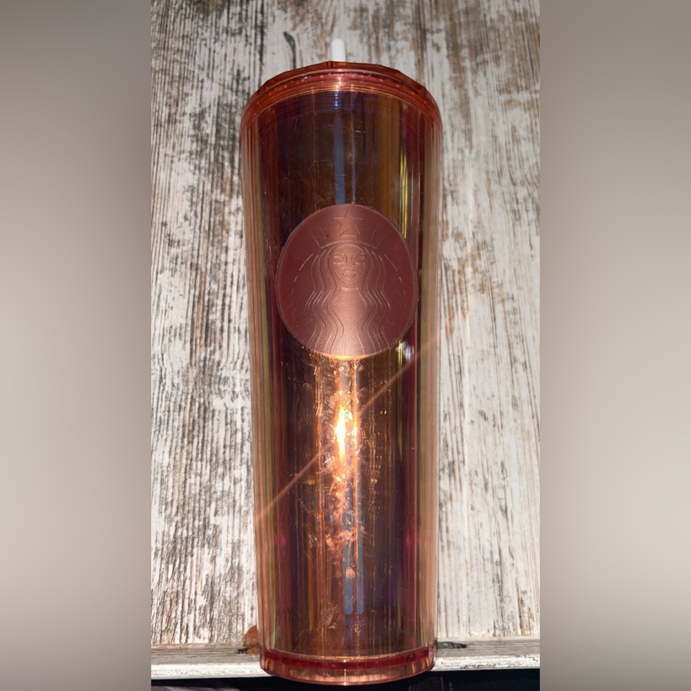 Starbucks Copper Iridescent Tall Tumbler